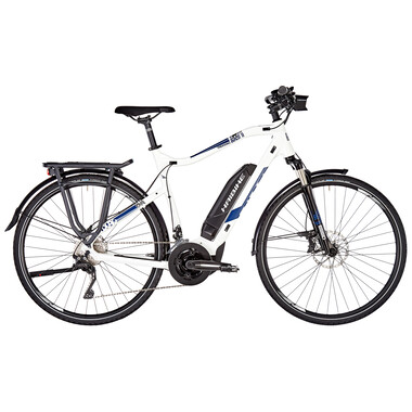 Bicicleta de viaje eléctrica HAIBIKE SDURO TREKKING 4.0 Blanco/Azul 2019 0